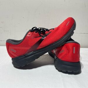 Brooks Ghost 14 Men’s Size 11 Red Tomato Black 1103691D615